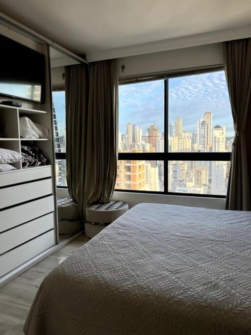 Apartamento No Centro, Com Vista Mar E Cristo Luz Balneário Camboriú Exteriér fotografie