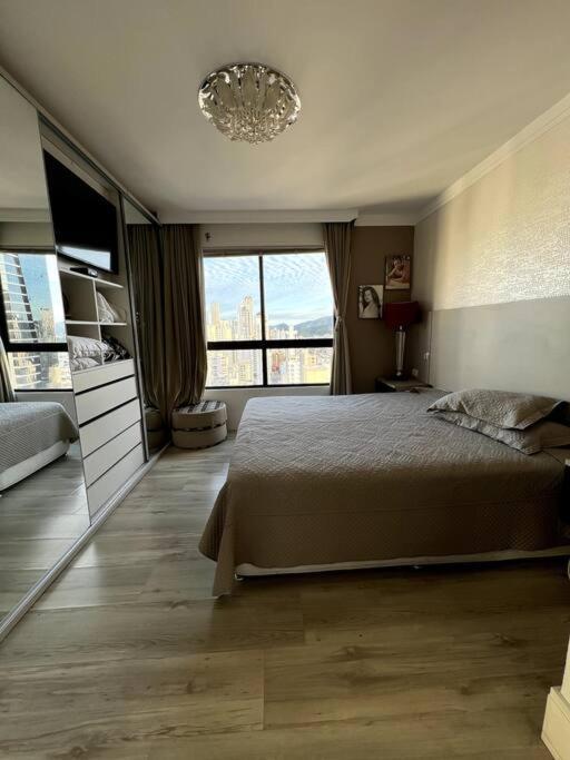Apartamento No Centro, Com Vista Mar E Cristo Luz Balneário Camboriú Exteriér fotografie